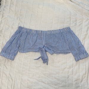Off the Shoulder Cropped Top